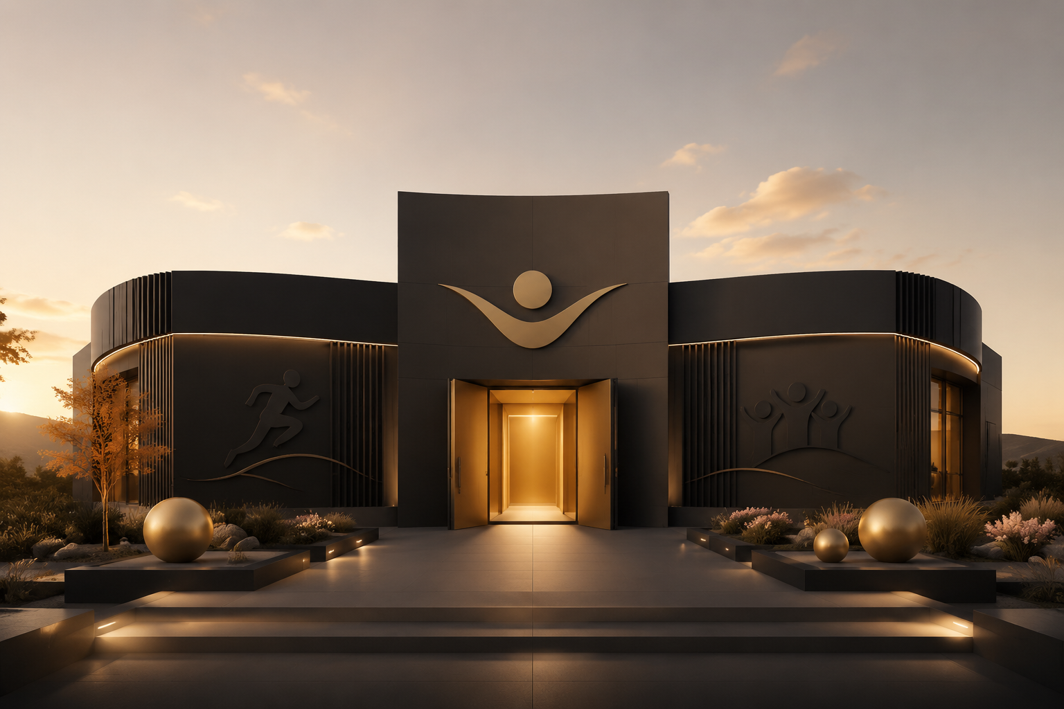 Concept image of a welcoming health and wellbeing centre