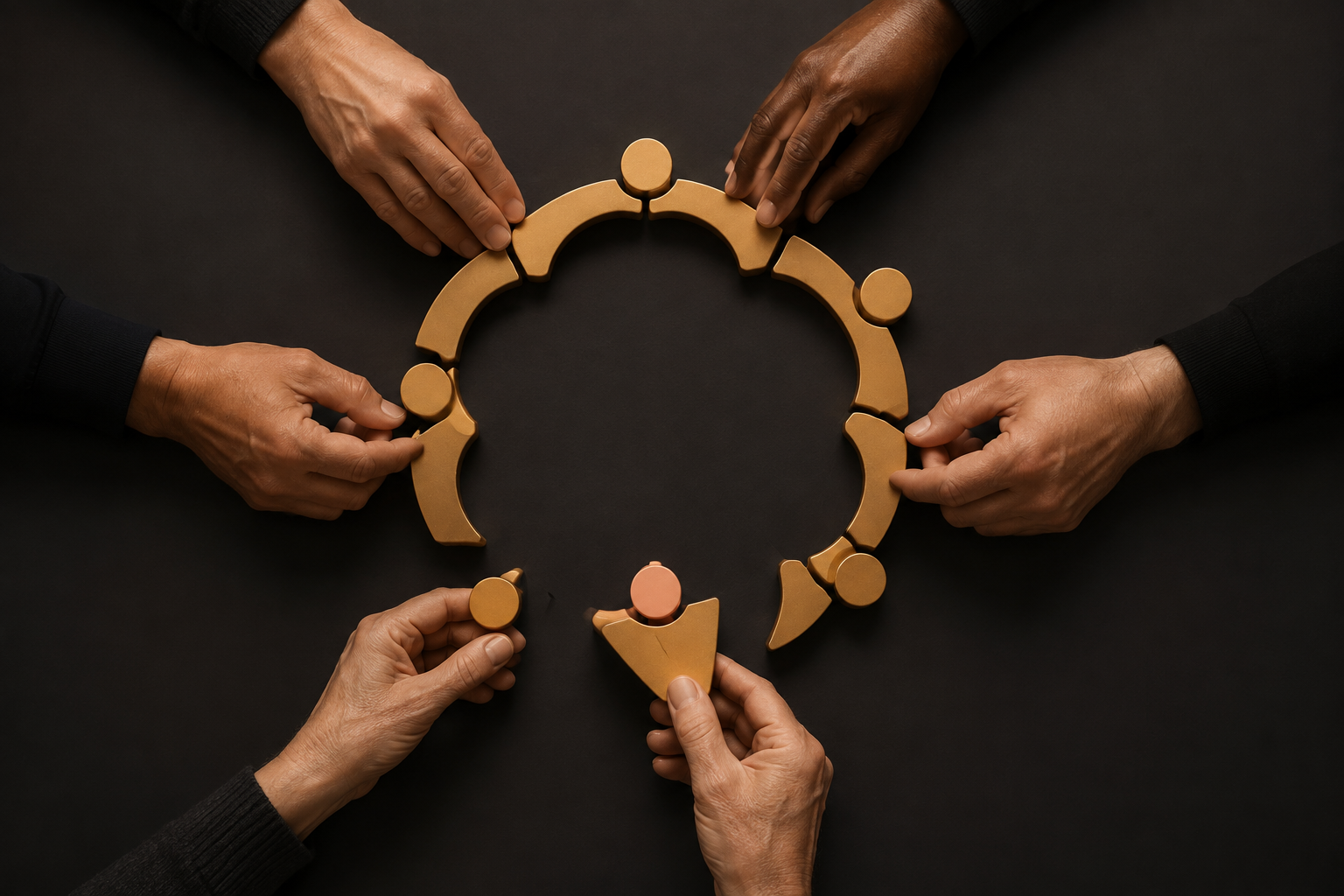 People working together to shape a connected community