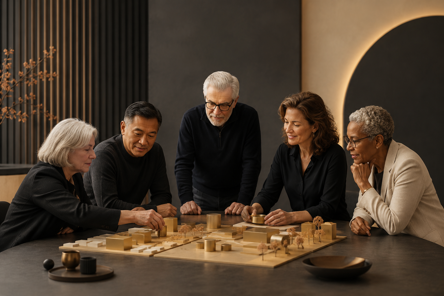 Local people helping to design the centre